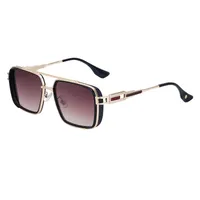 Retro Classic Style Square Pc Square Full Frame Glasses sku image 7
