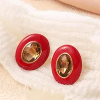 1 Pair Cute Queen Bridal Round 304 Stainless Steel Ear Studs main image 2
