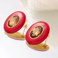 1 Pair Cute Queen Bridal Round 304 Stainless Steel Ear Studs main image 3