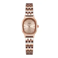 Vacation Simple Style Solid Color Butterfly Double Snap Quartz sku image 6