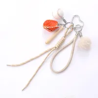 Alloy Rope Baseball Bag Charms main image 5