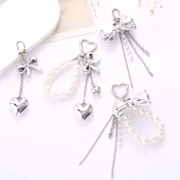 Alloy Heart Shape Bow Knot Bag Charms main image 1