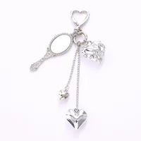 Hot Sale New Love Metal Keychain Pendant Bag Hanging Decorations Niche Y2K Mobile Phone Pendant Accessories main image 5