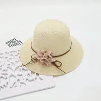 Women's Vacation Simple Style Solid Color Big Eaves Straw Hat sku image 22