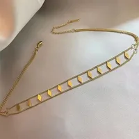 IG Style Commute Geometric Titanium Steel Plating Women's Choker main image 4
