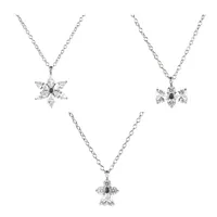 Simple Style Classic Style Geometric Letter Flower 304 Stainless Steel Women's Pendant Necklace main image 5