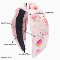 Women's Princess Cute Candy Cloth Hair Band main image 2