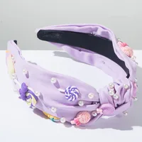 Women's Princess Cute Candy Cloth Hair Band main image 5
