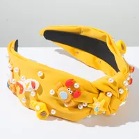 Women's Cute Sweet Color Block Cloth Hair Band main image 5