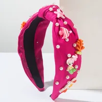 Women's Cute Sweet Color Block Cloth Hair Band main image 8
