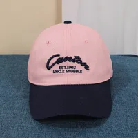 Unisex Casual Vintage Style Simple Style Letter Curved Eaves Baseball Cap main image 5