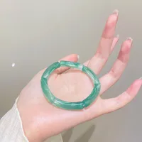IG Style Retro Geometric Acrylic Polishing Women's Bangle main image 2