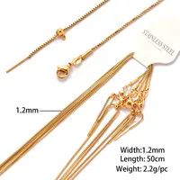 Simple Style Geometric 304 Stainless Steel Plating Necklace sku image 12