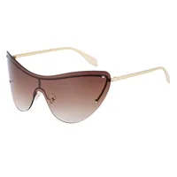 Vacation Solid Color Pc Square Frameless Glasses main image 5