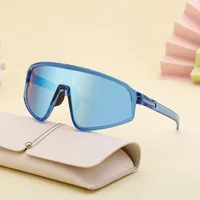 Vacation Solid Color Tinted Lenses Square Frameless Glasses main image 1