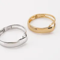 Vintage Style Classic Style Solid Color Alloy Women's Bangle main image 3