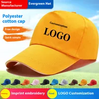 Volunteer Advertising Cap Customized Peaked Baseball Cap Sun Hat Work Travel Promotion Advertising Cap Printing main image 2