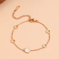 Elegant Butterfly Titanium Steel 18K Gold Plated Women's Bracelets main image 4