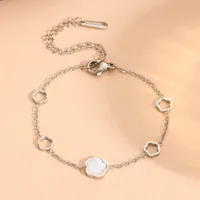 Elegant Butterfly Titanium Steel 18K Gold Plated Women's Bracelets main image 5