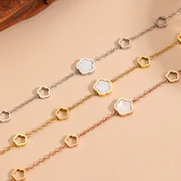 Elegant Butterfly Titanium Steel 18K Gold Plated Women's Bracelets main image 3