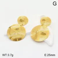 1 Pair Glam Lady Shiny Butterfly Polishing Plating 304 Stainless Steel 18K Gold Plated Drop Earrings Ear Studs main image 4