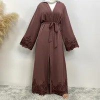 Women's Adults Embroidery Belt Abaya sku image 7