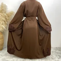 Women's Adults Embroidery Belt Abaya main image 3