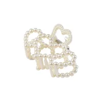Women's Elegant Lady Heart Shape Bow Knot Plastic Hair Claws main image 3