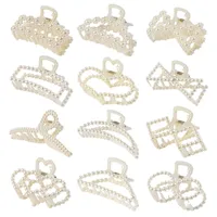 Women's Elegant Lady Heart Shape Bow Knot Plastic Hair Claws main image 4