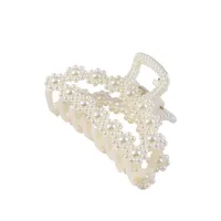 Women's Elegant Lady Heart Shape Bow Knot Plastic Hair Claws sku image 14