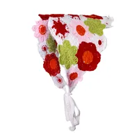 Women's Fairy Style Casual Vacation Flower Cloth Scarf sku image 4