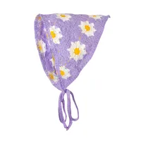 Women's Fairy Style Casual Vacation Flower Cloth Scarf sku image 8