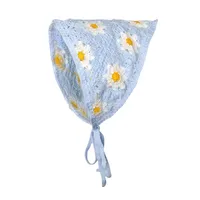 Women's Fairy Style Casual Vacation Flower Cloth Scarf sku image 9