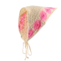 Women's Fairy Style Casual Vacation Flower Cloth Scarf sku image 25