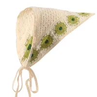 Women's Fairy Style Casual Vacation Flower Cloth Scarf sku image 26