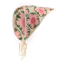Women's Fairy Style Casual Vacation Flower Cloth Scarf sku image 30
