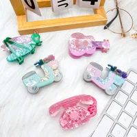 Women's Cute Modern Style Guitar Phone Dragonfly Acrylic Hair Claws main image 1