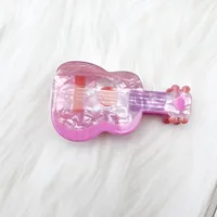 Women's Cute Modern Style Guitar Phone Dragonfly Acrylic Hair Claws sku image 2