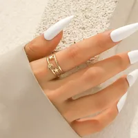 Vacation Classic Style Heart Shape Copper Women's Rings main image 4