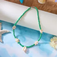 Vacation Marine Style Beach Shell Seed Bead Shell Women's Necklace main image 8