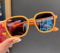 Candy Color Children's Sunglasses Cute Fashion Multi-color Box Children's Sunglasses Boys And Girls Photo Styling Glasses sku image 6