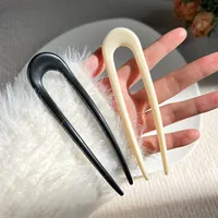 Women's Vacation Classic Style Solid Color Plastic Hair Clip main image 3
