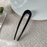 Women's Vacation Classic Style Solid Color Plastic Hair Clip sku image 1