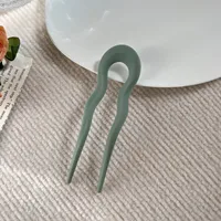 Women's Vacation Classic Style Solid Color Plastic Hair Clip sku image 9