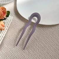 Women's Vacation Classic Style Solid Color Plastic Hair Clip sku image 11
