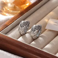 1 Pair Retro Classic Style Geometric 304 Stainless Steel 16K Gold Plated Earrings main image 5
