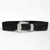 Vintage Style Preppy Style Simple Style Geometry Rhinestone Buckle Polyester Fiber Women's Adults main image 4