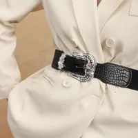 Vintage Style Preppy Style Simple Style Geometry Rhinestone Buckle Polyester Fiber Women's Adults main image 3