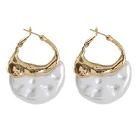 1 Pair Glam Round Alloy Pearl Earrings main image 6