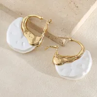 1 Pair Glam Round Alloy Pearl Earrings main image 4